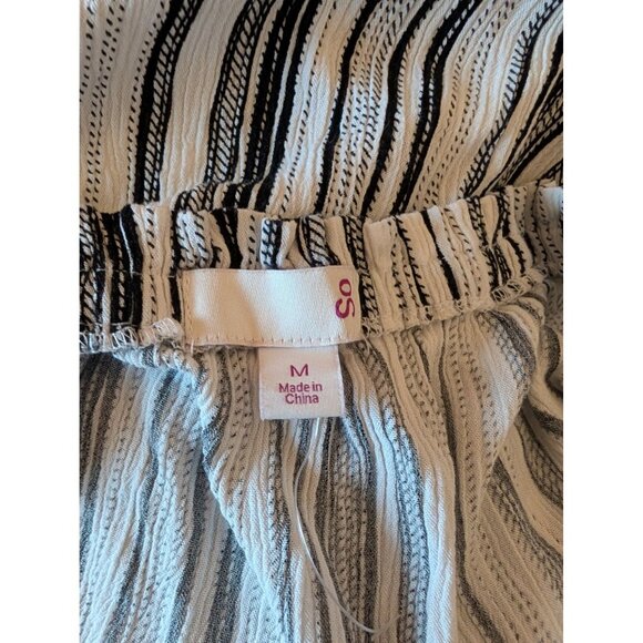 So Blouse Medium Crop off shoulder Top Boho Ruffle sleeve - Picture 3 of 4